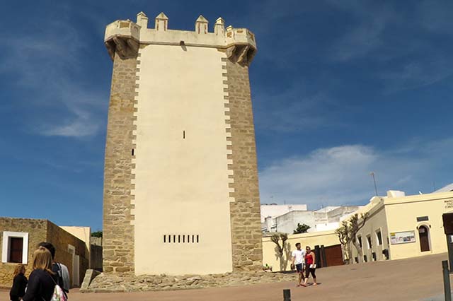 Premium Photo  Panoramic view of the town of conil de la frontera from the  torre de guzman cadiz andalusia